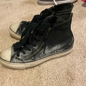 Converse x John Varvatos Black and Gray High Tops